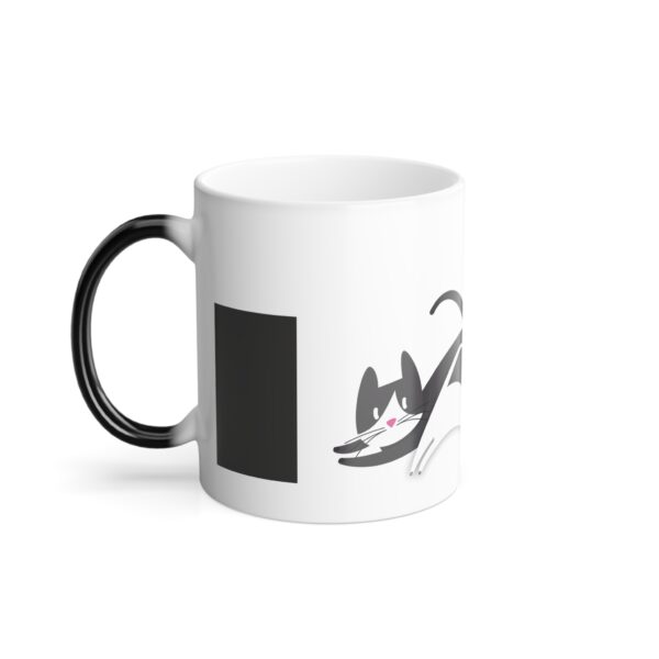 Color Morphing Mug - Yin and Yang Cats 11oz - Image 3