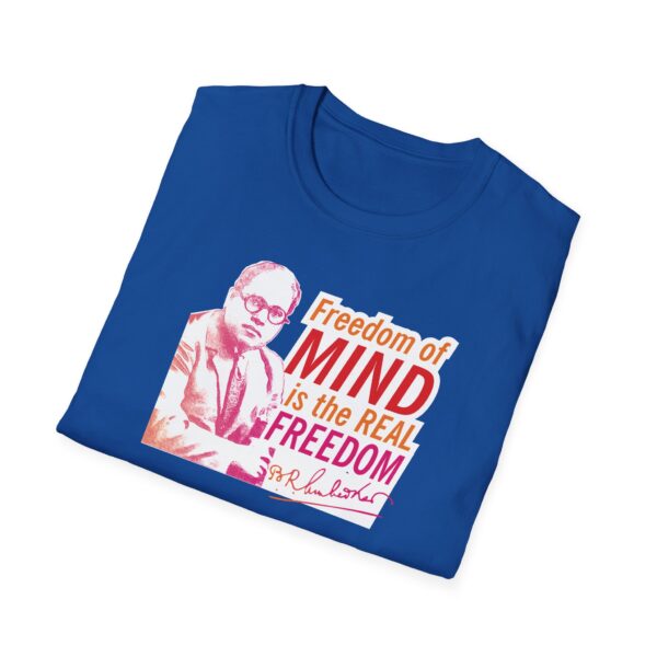 Freedom of Mind - Dr. B.R. Ambedkar Inspirational Quote Unisex Softstyle T-Shirt, A Gift for Activists - Image 20