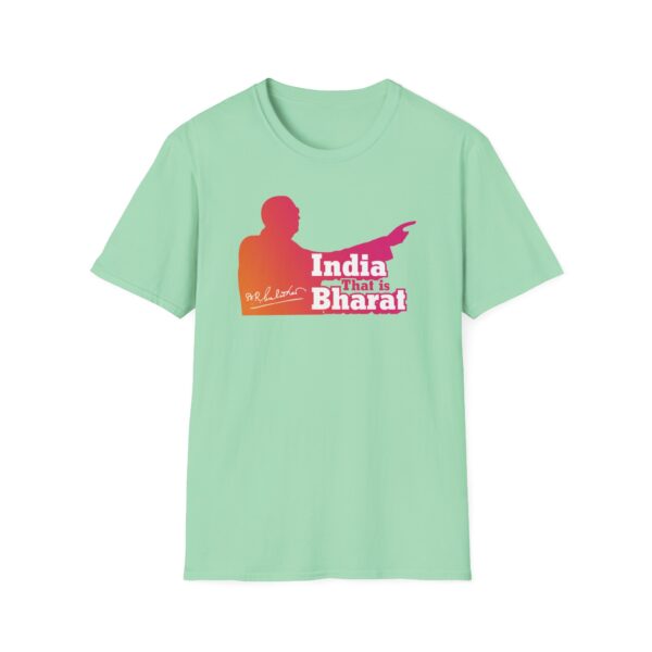 India That Is Bharat Light Color Tee - Inspired by Dr. B.R. Ambedkar - Image 9