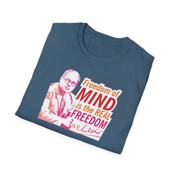 Freedom of Mind - Dr. B.R. Ambedkar Inspirational Quote Unisex Softstyle T-Shirt, A Gift for Activists - Image 16