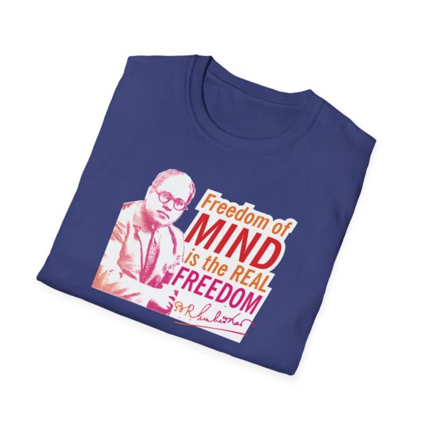 Freedom of Mind - Dr. B.R. Ambedkar Inspirational Quote Unisex Softstyle T-Shirt, A Gift for Activists - Image 24