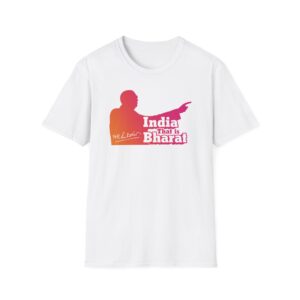 India That Is Bharat Light Color Tee - Inspired by Dr. B.R. Ambedkar