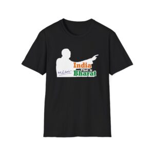 India That Is Bharat Unisex Tee - Dr. B.R. Ambedkar Inspired Design for Patriotic Occasions