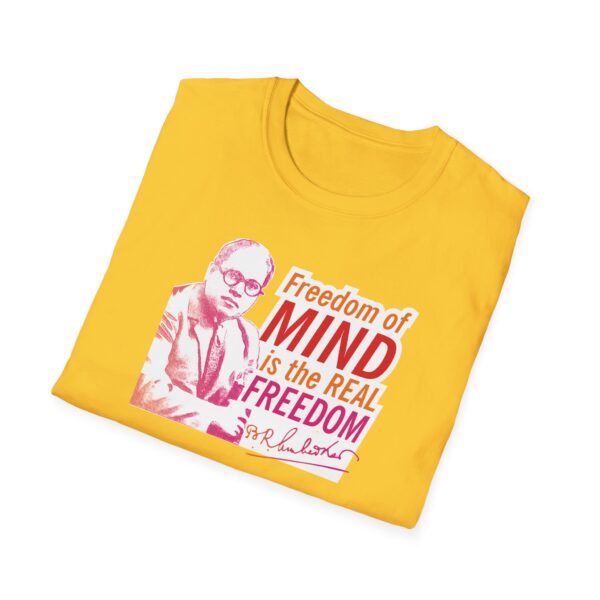 Freedom of Mind - Dr. B.R. Ambedkar Inspirational Quote Unisex Softstyle T-Shirt, A Gift for Activists - Image 12