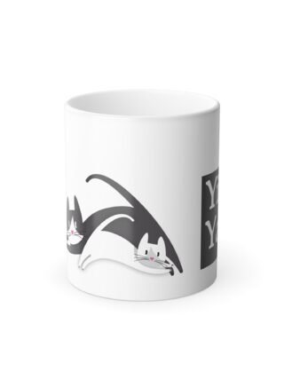 Color Morphing Mug - Yin and Yang Cats 11oz