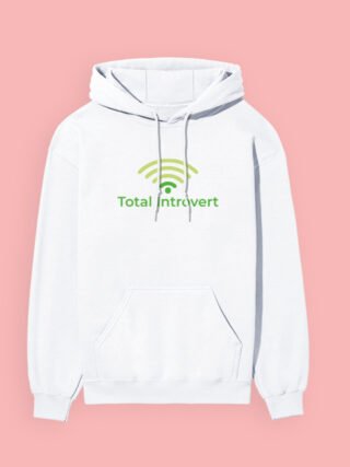 Total Introvert WiFi Hoodie – Your Social Signal for Zero Small Talk - Unisex