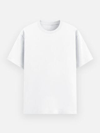 Plain White Unisex Cotton T-Shirt – Simple & Everyday Wear